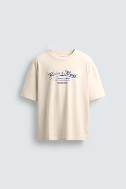 WASHED PRINT T-SHIRT - Zara фото 7