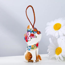 Сувенирный колокольчик Котёнок. Любовь, 6 см, микс - Simaland фото 2