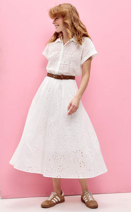 Юбка F512-0204 white