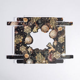 Коробка подарочная Gold, 23.5 20.5 5.5 см - Дарите счастье фото 6