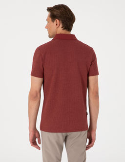 Nar Slim Fit _rme Dokulu Polo Yaka Ti__rt - Pierre cardin фото 5