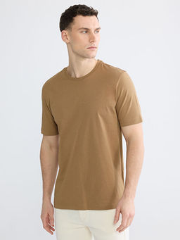 Bisiklet Yaka Penye Erkek Ti??rt