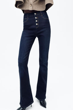 Z1975 FLARED HIGH-WAIST JEANS - Zara фото 15