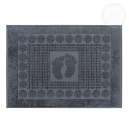 Полотенце махровое "Ножки" (графит) 50*70/1 шт. - 50*70 Махровые полотенца "Арт Дизайн" (Узбекистан)