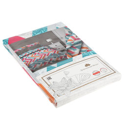 Пододеяльник Евро Макси на пуговицах Монблан 240х215см, бязь Комфорт 121г/м2, хлопок 100%, упаковка классическая ПВХ 28х41см, Домашняя мода (Россия)  фото 2