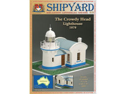 Сборная картонная модель Shipyard маяк Crowdy Head Lighthouse (№56), 1/87