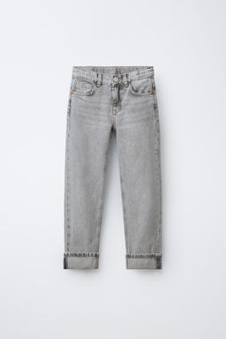 JEANS STRAIGHT / Gris claro
