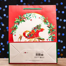 Пакет подарочный Подарочек , 26 х 32 х 12 см - Simaland фото 3