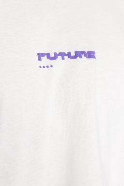 TRENDYOL MAN Antrasit Oversize/Genis Kesim Kabar?k Bask?l? %100 Pamuklu T-Shirt TMNSS23TS00171 - Trendyolmilla фото 10