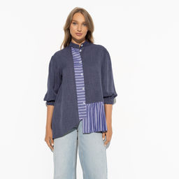 Рубашка В мире роскоши (blue) - Charutti фото 7