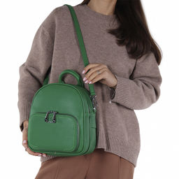 Рюкзак 670100 green Velina Fabbiana-Safenta