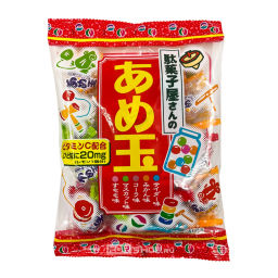 Карамель с витамином С Ассорти Dagashiyasan no Amedama Ribon, Япония, 86 г Акция