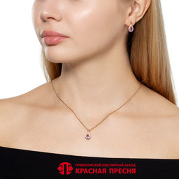 СЕРЬГИ 33116201Ам - Красная пресня фото 2