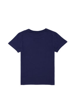 Детская темно-синяя футболка с круглым вырезом Неожиданная скидка в корзине - U.s. polo assn фото 5