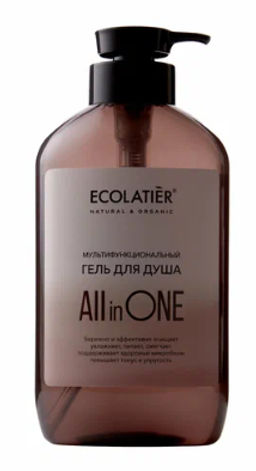 Ecolatier All IN ONE Шампунь бессульфатный д/волос 600мл с дозат.