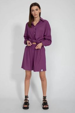 Льнаная рубашка 4073 - Kivviwear фото 5