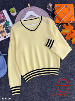 Свитер женский с V-вырезом - Bruno фото 7