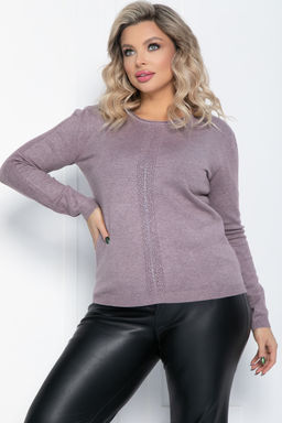 Джемпер Зимний вечер (пыльно-фиолетовый) Б12412-20 - Lt collection фото 6