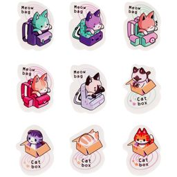 Ластик MESHU "Meow-bag" (MS_45598) фигурный, термопластичная резина, 40*30*13мм, в ассортименте