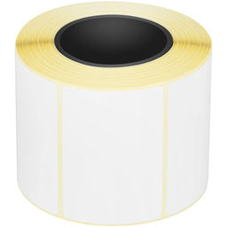 Этикетки ТермоЭко 58*40мм в рулоне, белые 550шт. (8-01/0320) "OfficeSpace"