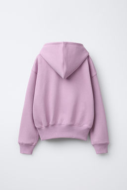 JOGGING HOODIE WITH TEXT - Zara фото 2