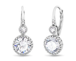 Серьги, куб.циркон., ТЦС-140