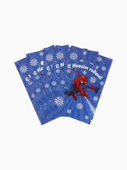 Цена за 2 шт. Набор пакетов полиэтиленовых 15 шт, Новый год, 20 х 30 см