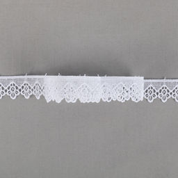 Гипюр Gamma 20 мм GGM-2001 в пакете 10 м 0.2 Турция GP001WH белый