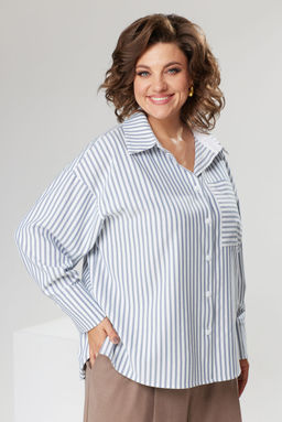 Костюм Romanovich Style 2-2726 голубой/бежевый фото 2