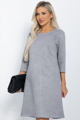 Платье Элегантная простота (серое) П12242-6 - Lt collection фото 6