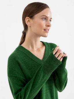 Conso/KPL 230668 - green grass Пуловер женский