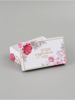 Набор подарочных коробок 10 в 1 Нежные цветы, 12 ? 7 ? 4 - 32.5 ? 20 ? 12.5 см