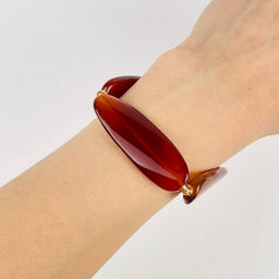 Бусины для украшений из Сердолика 40 см