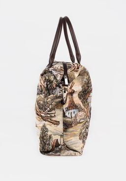 Сумка большая из гобелена c принтом Мельницы L-Craft  фото 3