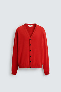 RELAXED FIT LIMITED EDITION CARDIGAN - Zara фото 15