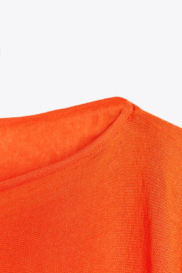 PLAIN KNIT LAYER TOP - Zara фото 15