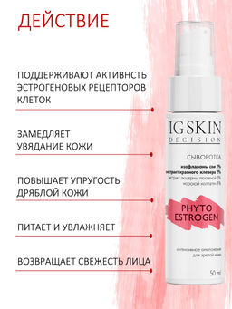 Сыворотка PHYTO ESTROGEN - IG SKIN DECISION фото 4