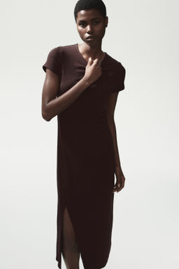 Vestido camiseta midi - H&m фото 3