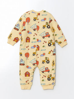 Bisiklet Yaka Uzun Kollu Erkek Bebek Tulum - Waikiki фото 2