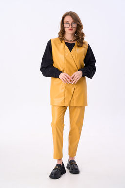 Костюм NIKVA н732-2 горчица  фото 6