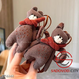 Медведь заколка для волос