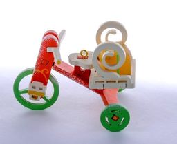 Елочная игрушка - Детский велосипед с багажником 410-3 Twirl - Idh фото 3