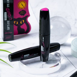 Jigott Водостойкая жидкая подводка для глаз / Cats Eye Waterproof Liquid Eyeliner Deep Black, глубокий черный