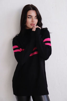 10089 Свитер чёрный - Martichelli фото 22