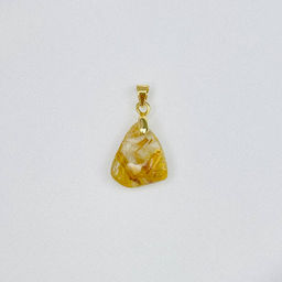 Кулон из Рутилового кварца (Волосатик)