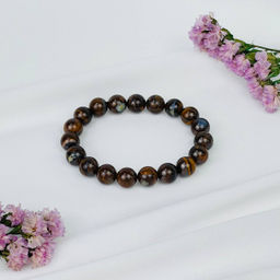 Браслет из древесного Опала 18,5 см - Радуга самоцветов фото 3