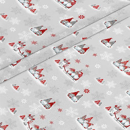 Прихватка квадратная 18х18, рогожка, 100 % хлопок, Соцветие - Традиция фото 3