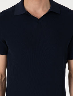 Lacivert Slim Fit Polo Yaka Triko Ti__rt - Pierre cardin фото 6