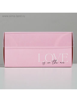 Цена за 5 шт. Коробка под бенто-торт с PVC крышкой Love, 12 х 6 х 11,5 см - Дарите счастье фото 2