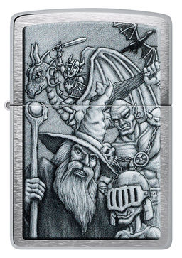 Зажигалка ZIPPO Мифические существа | Mystical Beings Design 46579